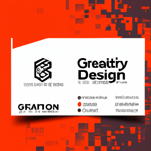 איור של עיצוב כרטיס ביקור דיגיטלי מודרני, עם לוגו מודרני, פלטת צבעים וטיפוגרפיה.