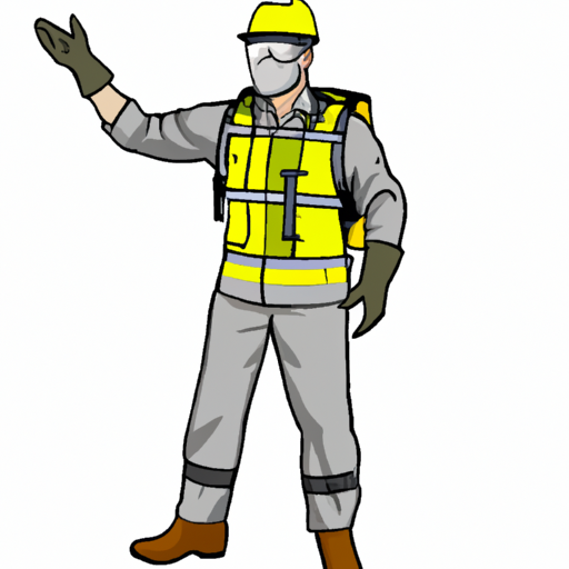 3. תמונה של אדם לובש ציוד בטיחות